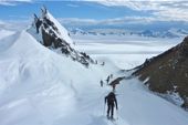 Patagonia. Continental Ice, Aufstieg zum Cerro Mariano Moreno. Foto: Günther Härter.