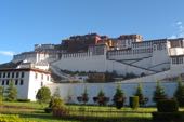 Biketour Lhasa-Kathmandu. Der Potala-Palast in Lhasa.