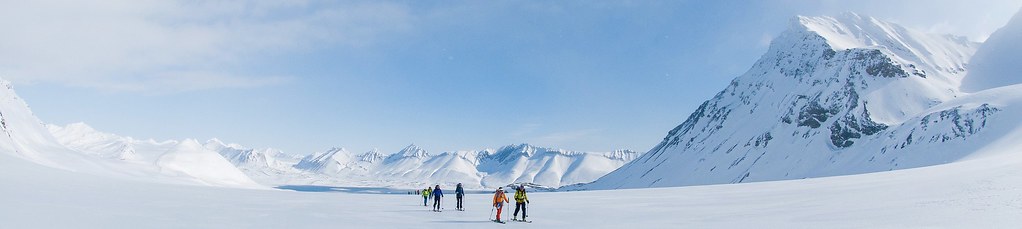 Skitouren Norwegen mit Schiff/Boot Spitzbergen. Foto: Birgit Gelder.