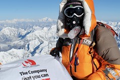 Expedition Mount Everest. Gipfel, 8848 m. Foto: Archiv Härter.