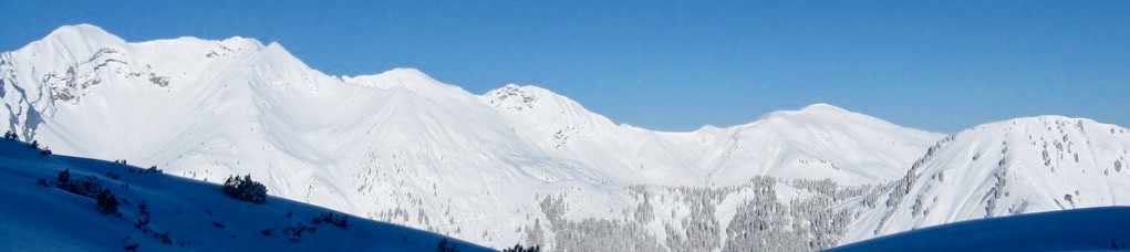 Skitourenrevier in den Lechtaler Alpen. Foto: Andreas Witting.