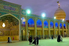 Große Kulturstätten Persiens": Shiraz Vakil Moschee. Foto: Günther Härter.