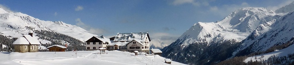 Skitourenwoche Ortler, Zufallhütte, 2265 m.
