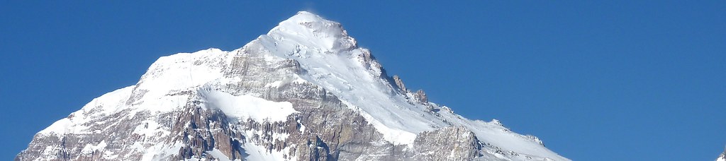 Expedition Aconcagua, 6962 m, mit Polengletscher. Foto: Günther Härter.