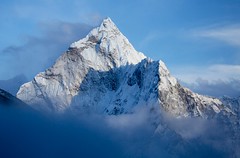 Nepal, Lodge-Trekking, Traumberg Ama Dablam, 6856 m. Foto: Bernd Ritschel.