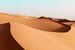 Trekkingreise Oman mit Wüstencamp in Wahiba Sands.