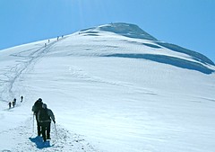 Gipfeletappe bei Ararat-Besteigung. Foto: Uli Aldebert.