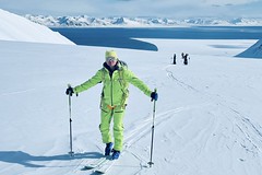 Skitouren Spitzbergen mit Bergführer.