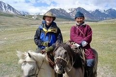 Pferdetrekking, reiten in der Mongolei. Foto: Archiv Härter.