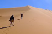 Trekkingreise Oman mit Wüstencamp in Wahiba Sands. Foto: Günther Härter. Trekkingreise Oman mit Wüstencamp in Wahiba Sands. Foto: Günther Härter.