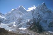 Nepal, Lodge-Trekking, Everest-Basislager. Blick vom Kala Pattar auf Mount Everest, 8848 m. Foto: Archiv Härter.