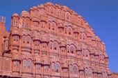 Indien, Kulturreise Rajasthan. Palast der Winde in Jaipur. Foto: Günther Härter.