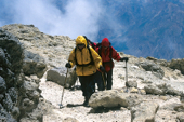 Austieg zum Gipfel des Damavand, 5671 m. Foto: Sigi Hupfauer.