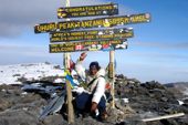 Kilimanjaro-Trekking, Uhuru-Peak, 5895 m. Foto: Archiv Härter.