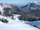 Ausbildung Skitourengehen. Stuibenhütte im Wetterstein-Gebirge. Foto: Günther Härter.