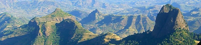 Trekkingreise Semien-Gebirge in Äthiopien. Foto: Gaby Hupfauer.