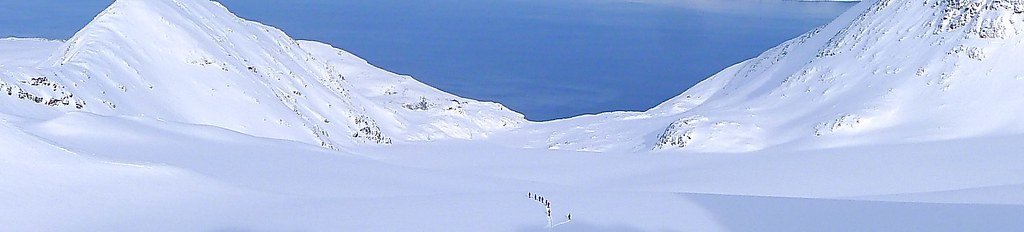 Skitouren auf Island.